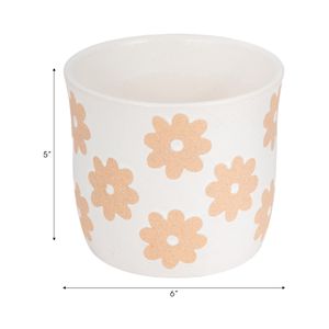 BELDENTON WHITE PLANTER 6 (IN) 7