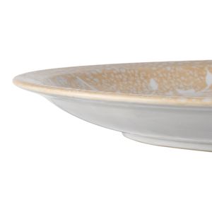 Yvonne Charger - Cream Glazed 5