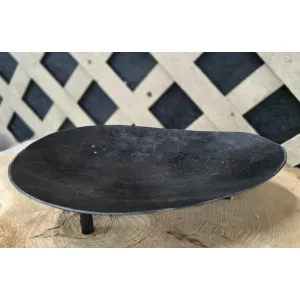 Oval Metal Tray 9x6in 2