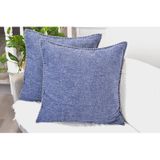 Soft Chenille Throw Pillow Covers With Stitched Edge 1