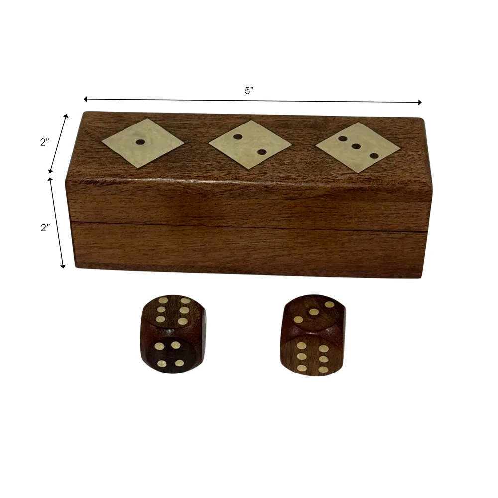BAKERBEACH SET OF 5 BROWN GAMES 2 (IN)