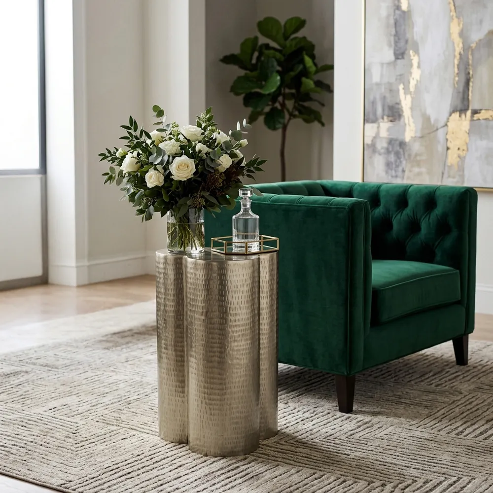 GALTONPARK GOLD TABLE 20 (IN)