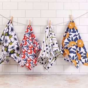 Field of Flowers Cotton Kitchen Towels (Set of 3) 3