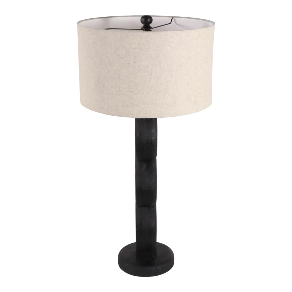 ISLEOAK BLACK LAMP 34 (IN)
