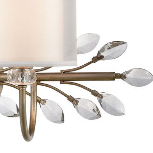 Asbury 24'' Wide 2-Light Vanity Light - Aged Silver 5