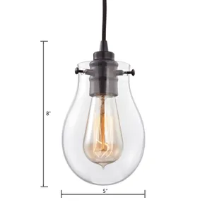 Jaelyn 5'' Wide 1-Light Mini Pendant - Oil Rubbed Bronze 3