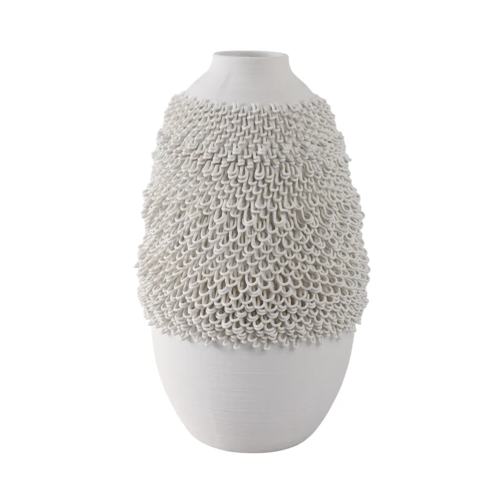 GARTONWAY IVORY VASE 14 (IN)