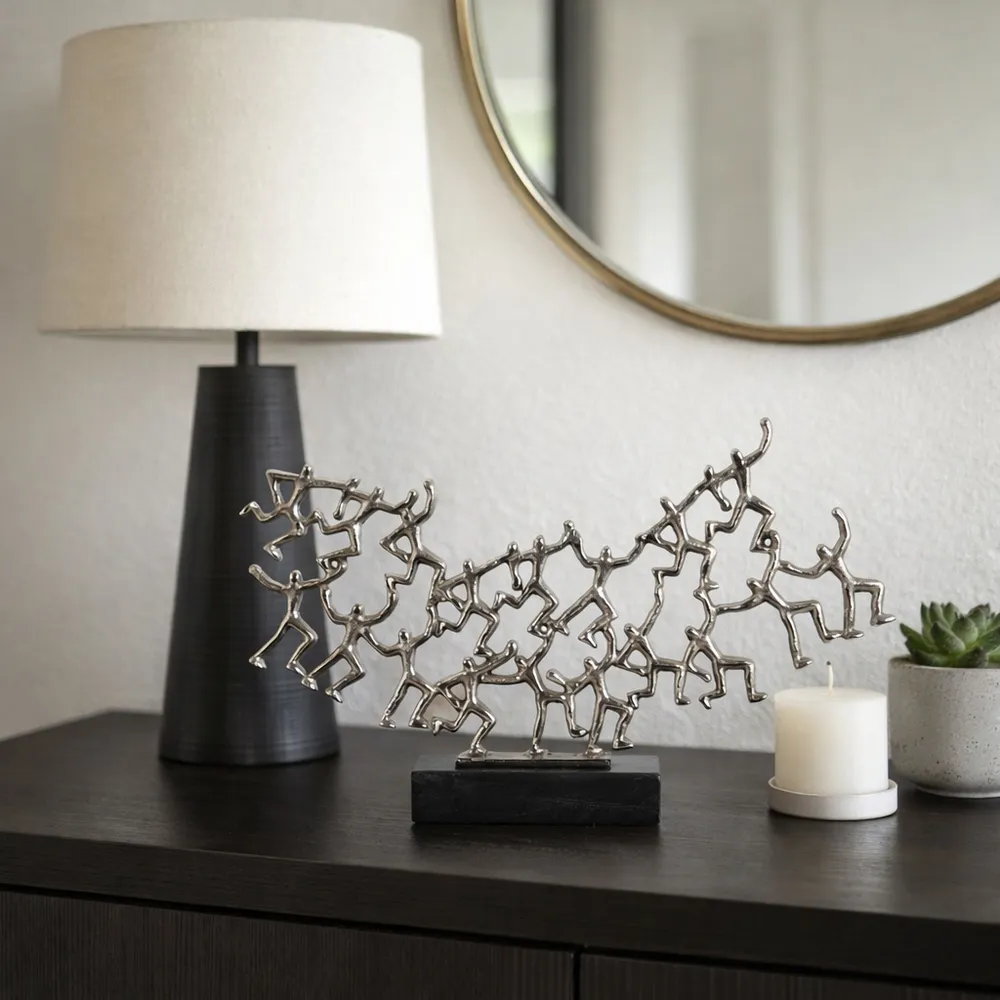 SHELTONBEACH SILVER DECOR 13 (IN)