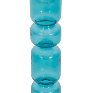 ISLE BLUE CANDLE HOLDER 10 (IN) 5