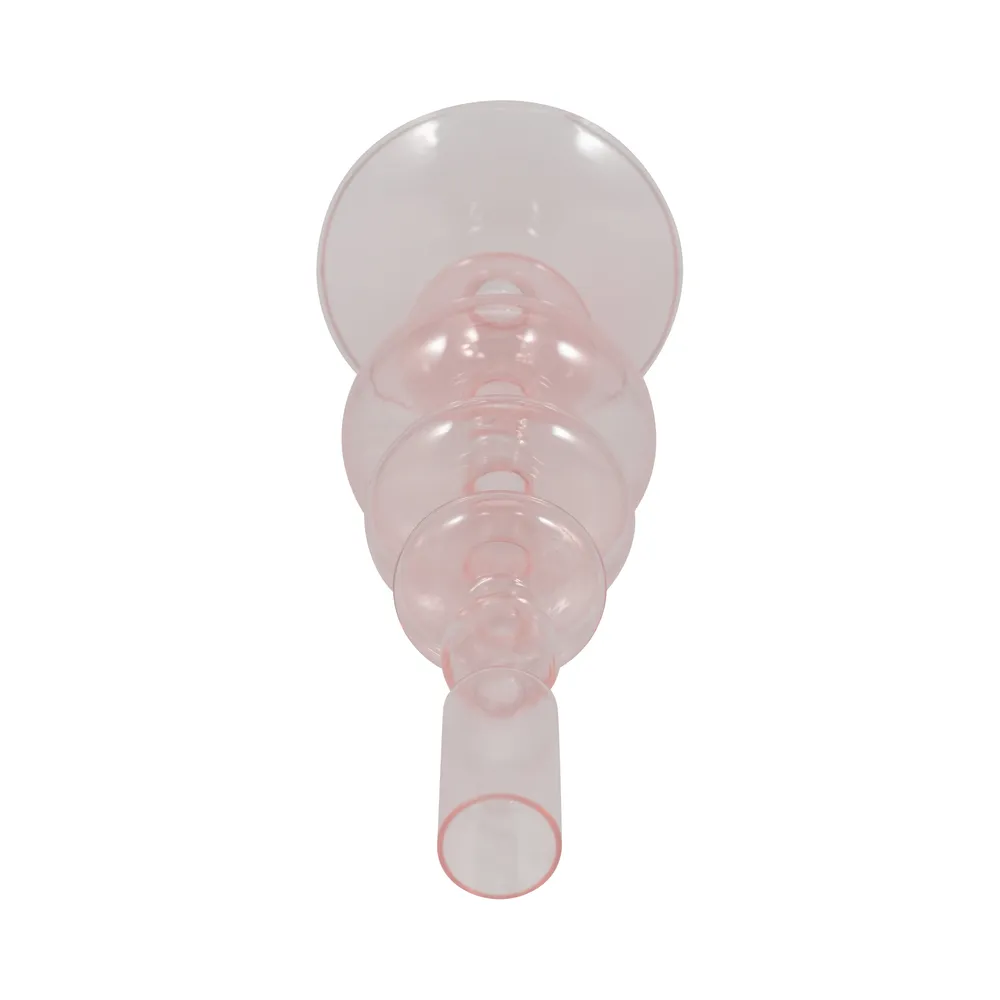 ELLENLAND PINK CANDLE HOLDER 11 (IN)