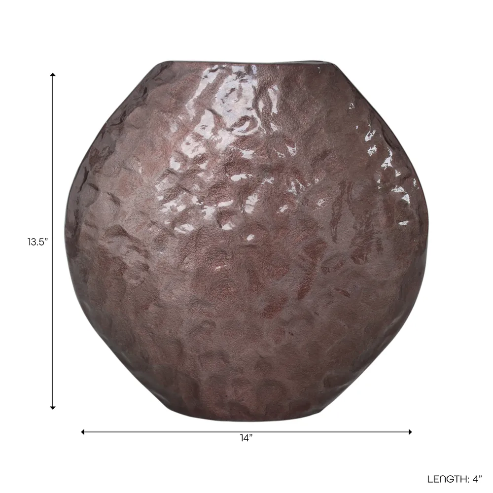 ARLENCLIFF BROWN VASE 14 (IN)