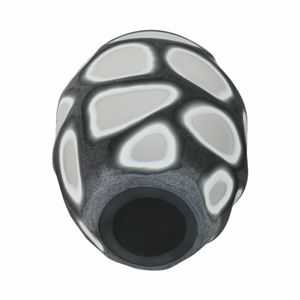ARNETTBEACH GRAY GLASS VASE 12 (IN) 8