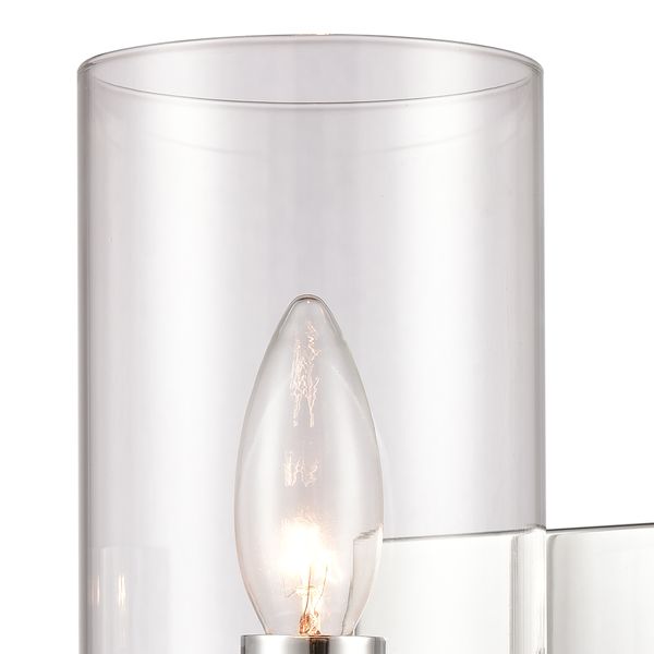 Oakland 12'' High 1-Light Vanity Light - Chrome
