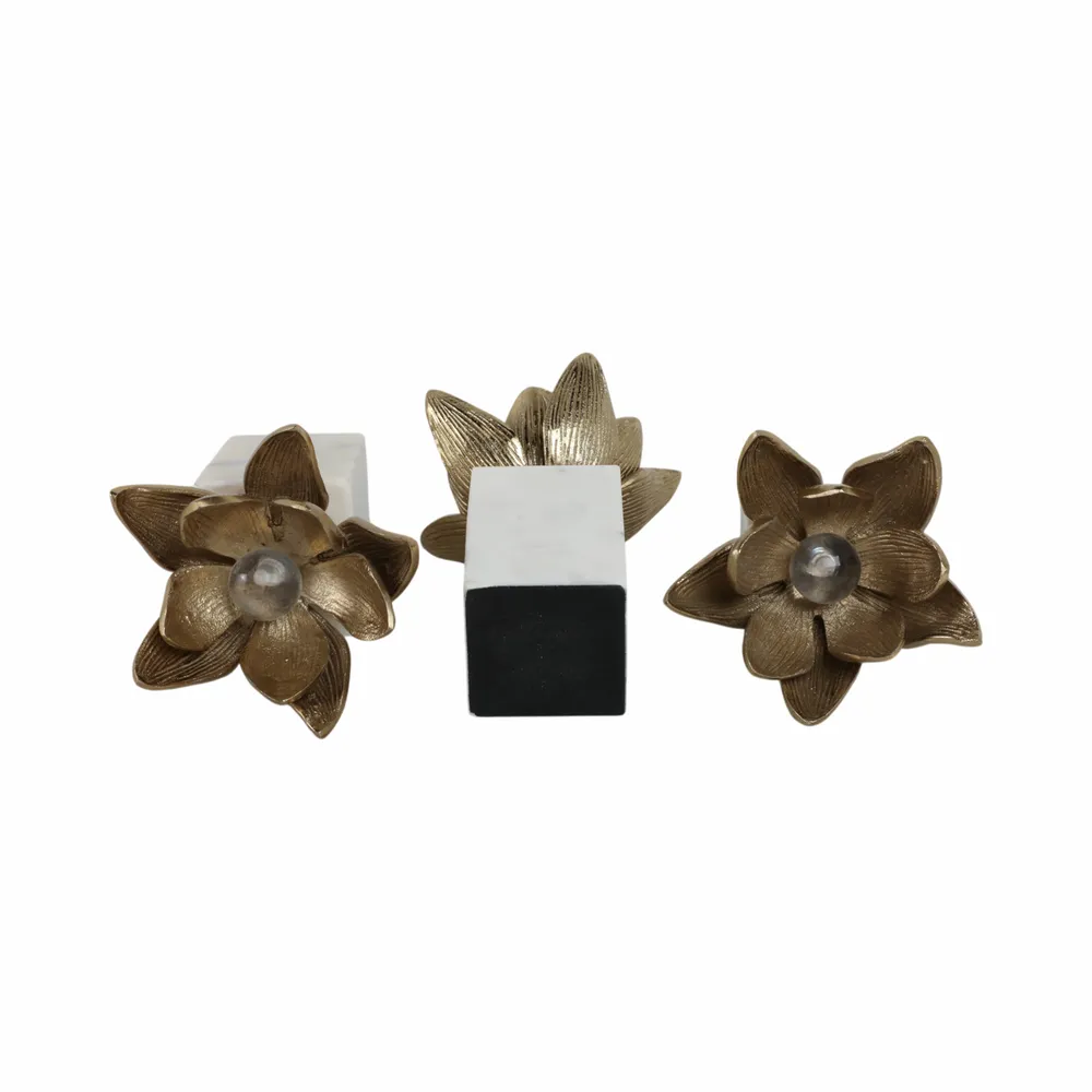 RUTH SET OF 3 BRONZE DECOR 10 (IN)
