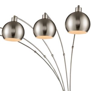 Peterborough 85.5'' High 5-Light Floor Lamp - Polished Nickel 3