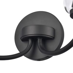 Emily 17'' Wide 2-Light Vanity Light - Matte Black 6