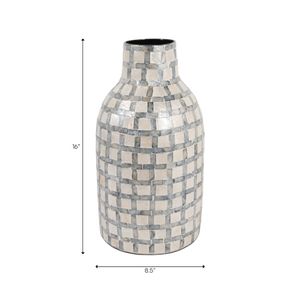 DARRENROSE IVORY VASE 16 (IN) 10