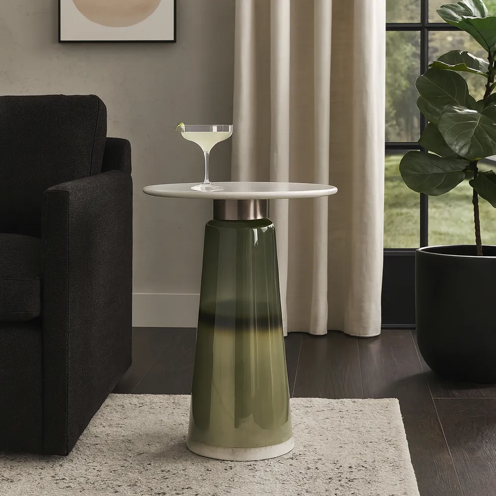 SOLPORT GREEN TABLE 22 (IN)