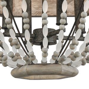 Summerton 18'' Wide 4-Light Chandelier - Washed Gray 3