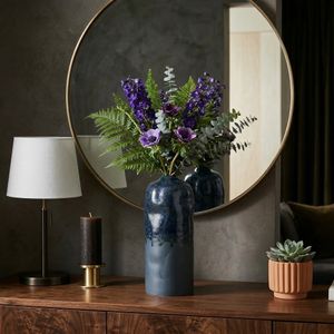 MILLERBEACH BLUE VASE 17 (IN) 12