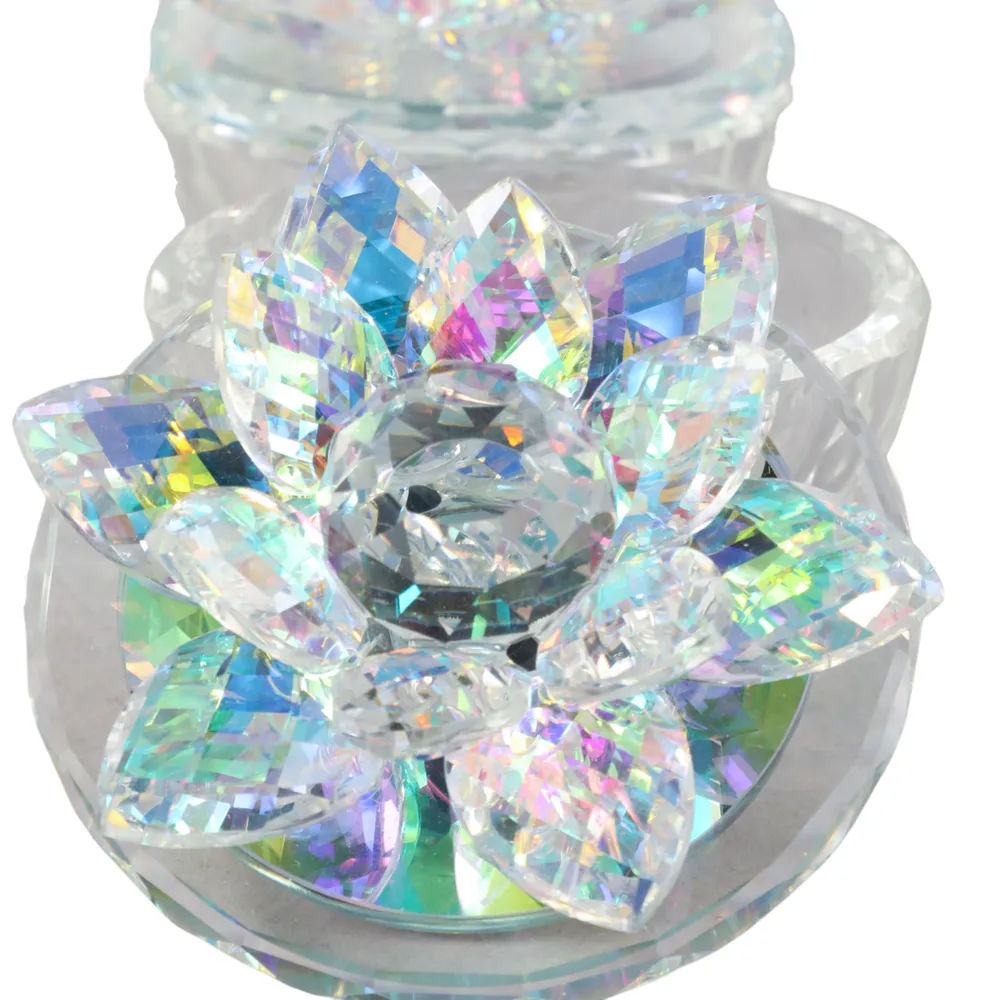 BAIRDCROSS SET OF 2 CLEAR BOXES 4 (IN)