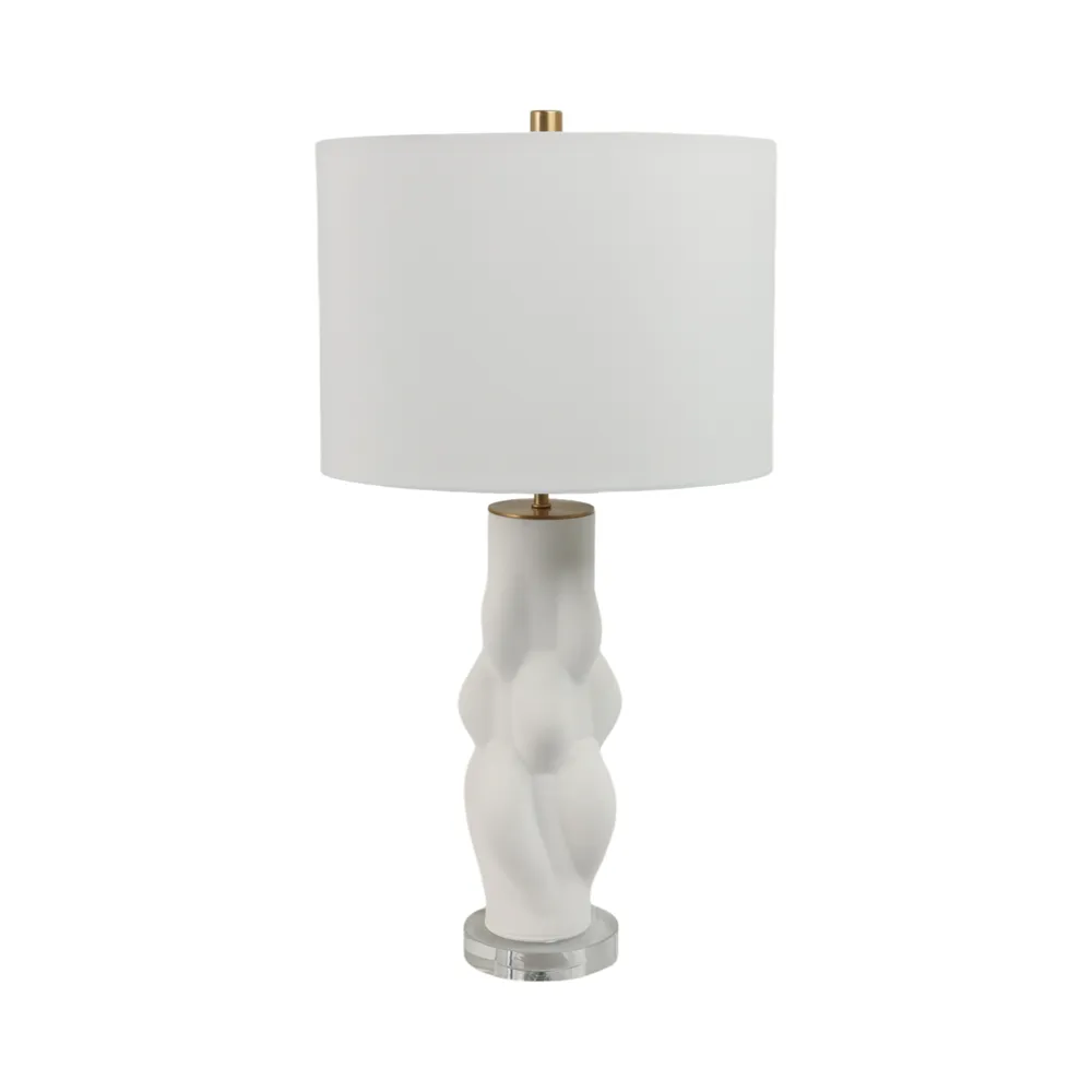 REGANPARK WHITE LAMP 26 (IN)