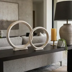 VERNONGROVE SET OF 2 BROWN DECOR 12 (IN) 11