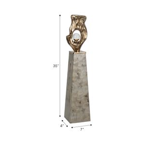 TRUEDALE GOLD VASE 35 (IN) 8