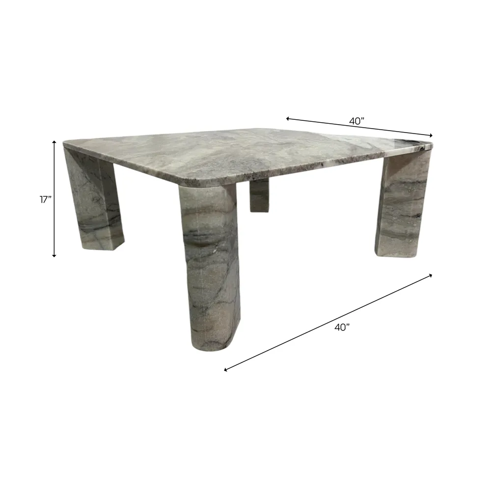 HEDLEYWORTH GRAY COFFEE TABLE 17 (IN)