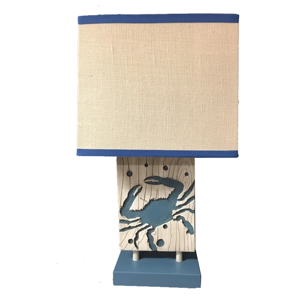 23-3/4" ELECTRIC CRAB TABLE LAMP