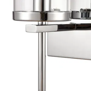 Oakland 12'' High 1-Light Vanity Light - Chrome 4