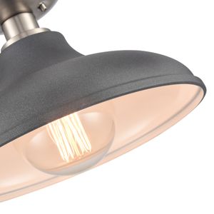 Grenville 13'' Wide 1-Light Semi Flush Mount - Brushed Nickel 6