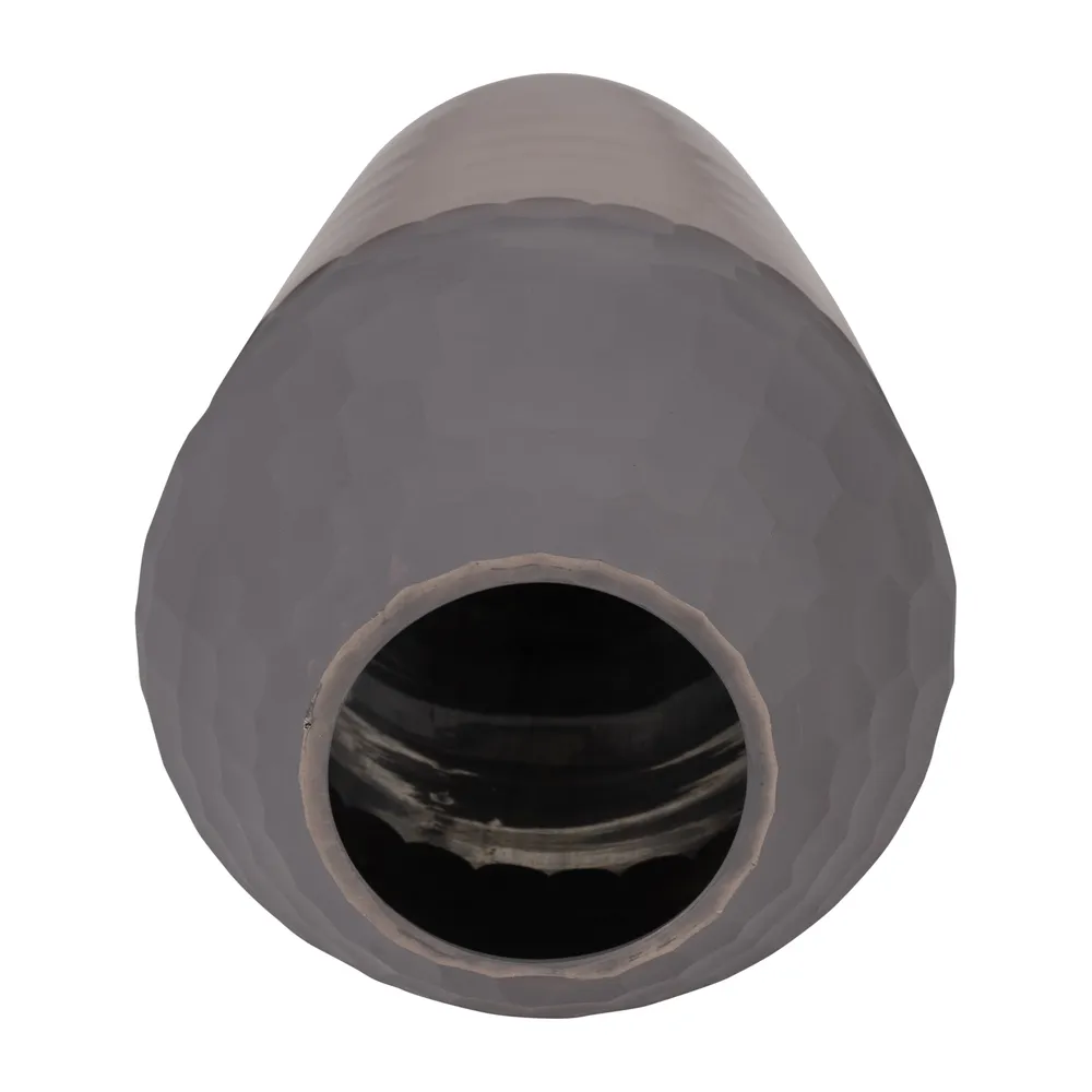 DAYTONSHAW BRONZE GLASS VASE 14 (IN)