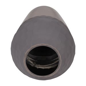 DAYTONSHAW BRONZE GLASS VASE 14 (IN) 7