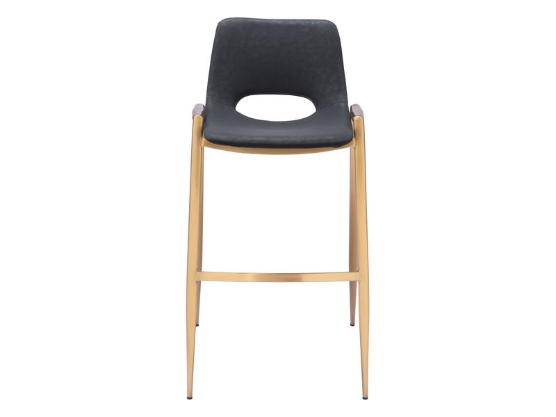 Desi Barstool Black & Gold 4