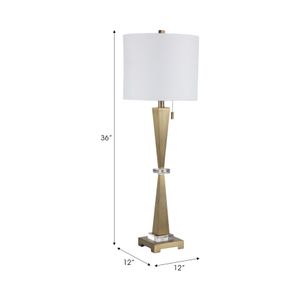 MAXWELLLEY GOLD LAMP 37 (IN) 7