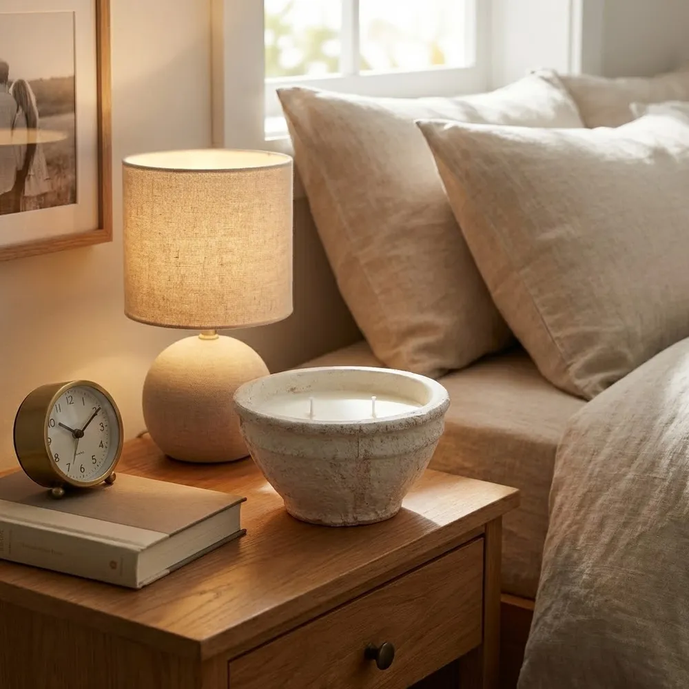 JANEDALE SEA SALT & LEMON CANDLE 4 (IN)