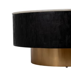 TILTONGROVE BLACK COFFEE TABLE 17 (IN) 7