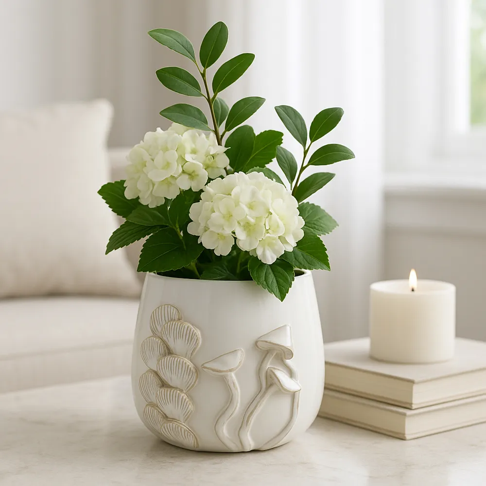 ELLERYSTONE IVORY PLANTER 6 (IN)