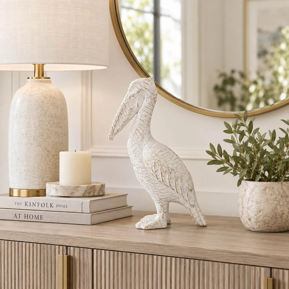 DOUGAL WHITE DECOR 14 (IN)