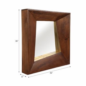 BARLOWGROVE BROWN MIRROR 36 (IN) 8