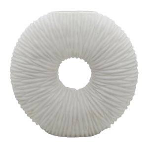 DORSETFORD WHITE VASE 21 (IN) 5