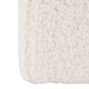 HUTTONMILL WHITE OTTOMAN 18 (IN) 7