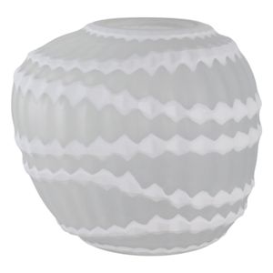 AXELBURN WHITE GLASS VASE 11 (IN) 1