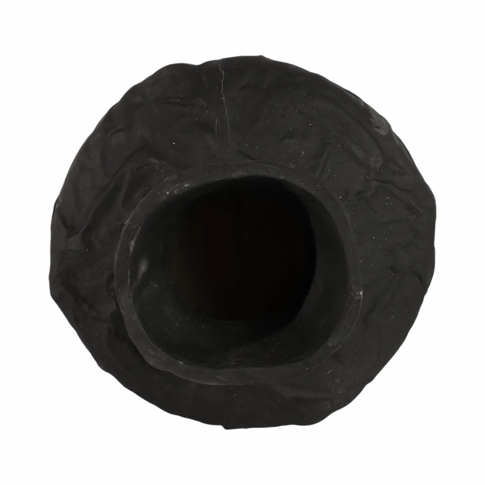 DUNLAPCLIFF BLACK VASE 11 (IN)