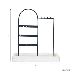 HAXTONWIND WHITE JEWELRY STAND 13 (IN) 10