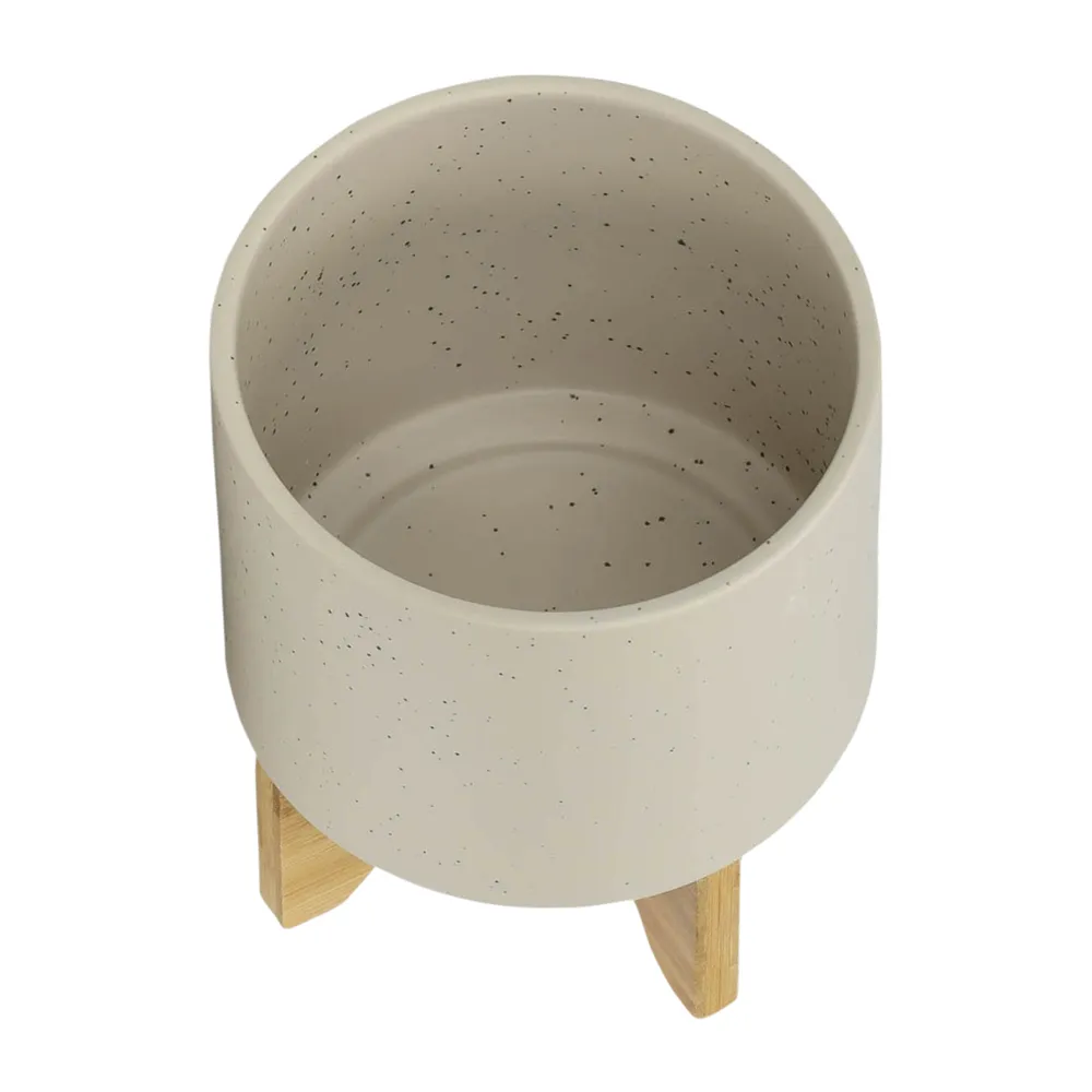 FRAZERWICK SET OF 2 IVORY PLANTER 9 (IN)