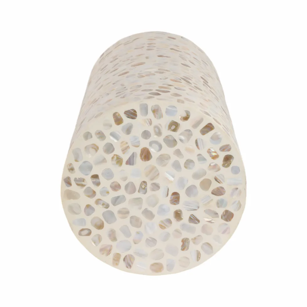 23" ALLERD MOTHER & PEARL COCKTAIL TABLE