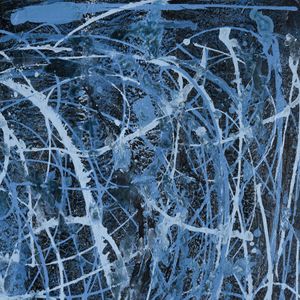 Blue Rhythm Framed Wall Art 5