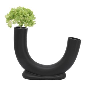 LENNONHAM BLACK VASE 8 (IN) 3